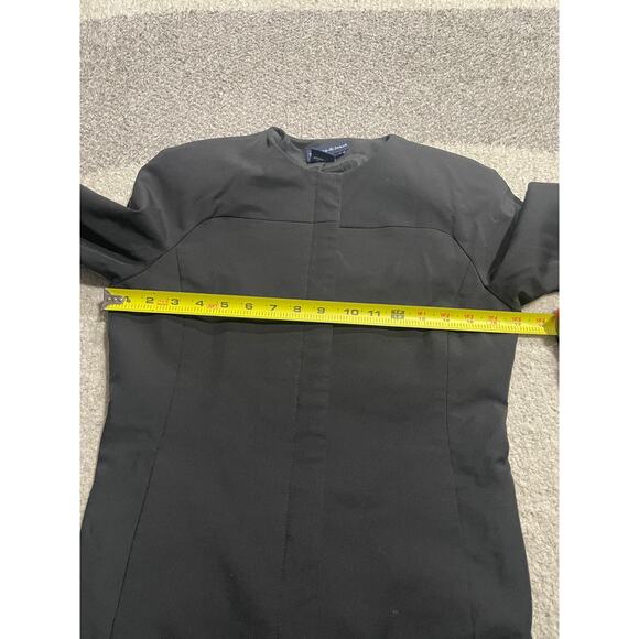 VTG Tristan & Iseut Jacket Womens Size 6 Fully Lined Button Made in Canada Black - Picture 3 of 13